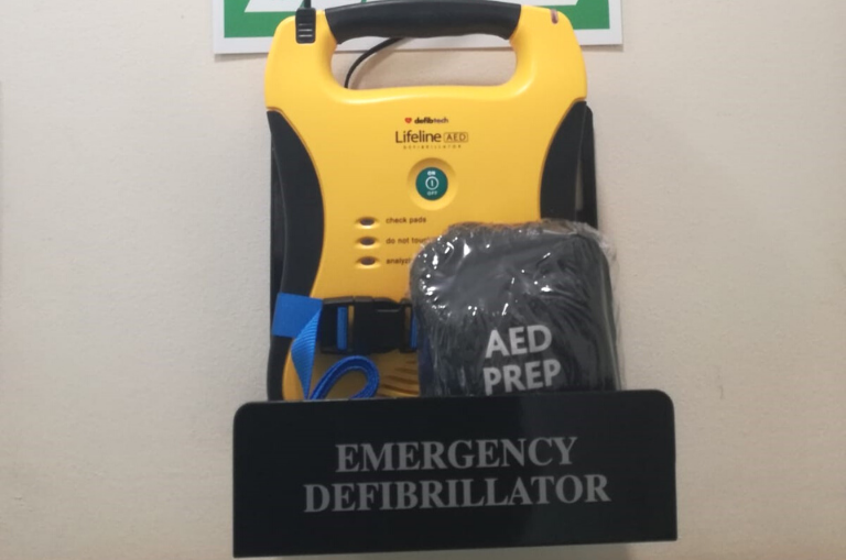 Introducing our Automated External Defibrillator (AED)